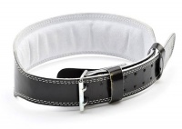 Пояс тяжелоатлетический (кожа) Leeather Lumbar Belt L/XL ADGB-12235